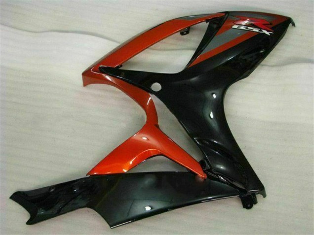 Preto Vermelho Kit Carenagem Suzuki GSXR 600 / 750 K6 2006-2007 Preto Vermelho Kit Carenagem Suzuki GSXR 600 / 750 K6 2006-2007