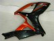 Preto Vermelho Kit Carenagem Suzuki GSXR 600 / 750 K6 2006-2007 Preto Vermelho Kit Carenagem Suzuki GSXR 600 / 750 K6 2006-2007