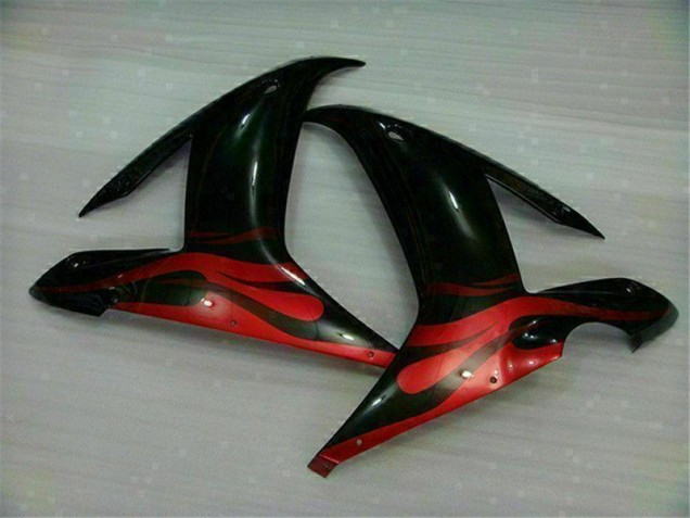 Preto Vermelho Kit Carenagem Yamaha R1 2002-2003 Preto Vermelho Kit Carenagem Yamaha R1 2002-2003