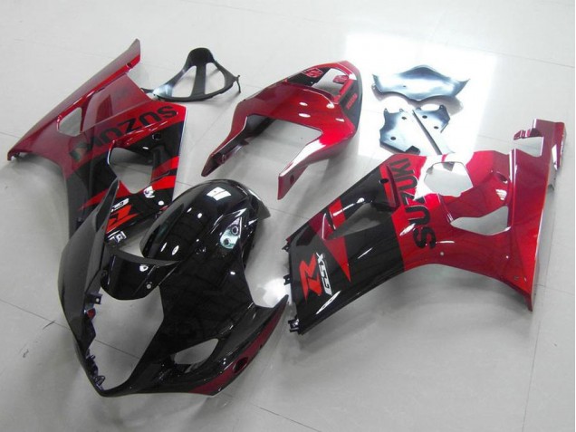 Preto Vermelho Kits Carenagem Suzuki GSXR 1000 K3 2003-2004 Preto Vermelho Kits Carenagem Suzuki GSXR 1000 K3 2003-2004