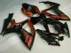Preto Vermelho Kits Carenagem Suzuki GSXR 600 / 750 K6 2006-2007 Preto Vermelho Kits Carenagem Suzuki GSXR 600 / 750 K6 2006-2007