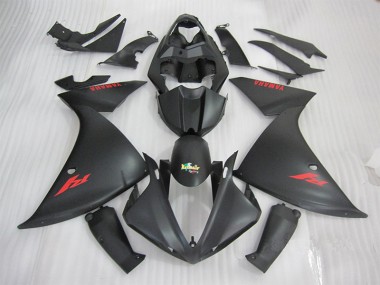 Preto Vermelho Kits Carenagem Yamaha R1 2009-2011
