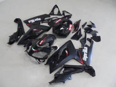Preto & Vermelho Listra Carenagem Aprilia RS 125 2006-2011