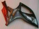 Preto Vermelho Plásticos Suzuki GSXR 600 / 750 K6 2006-2007 Preto Vermelho Plásticos Suzuki GSXR 600 / 750 K6 2006-2007
