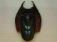 Preto Vermelho Plásticos Suzuki GSXR 600 / 750 K6 2006-2007 Preto Vermelho Plásticos Suzuki GSXR 600 / 750 K6 2006-2007