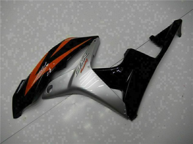 Preto Vermelho Prata Carenagem Honda CBR 600RR 2007-2008