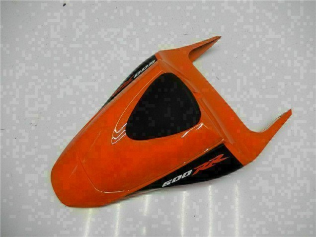 Preto Vermelho Prata Carenagem Honda CBR 600RR 2007-2008