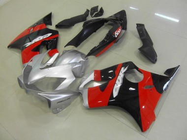 Preto Vermelho Prata Carenagem & Plástico Honda CBR 600 F4i 2004-2007