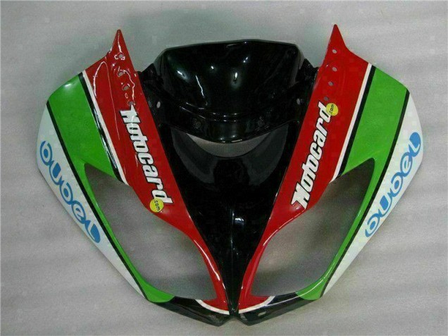 Preto Vermelho Verdecard Carenagem Kawasaki ZX6R 2009-2012 Preto Vermelho Verdecard Carenagem Kawasaki ZX6R 2009-2012