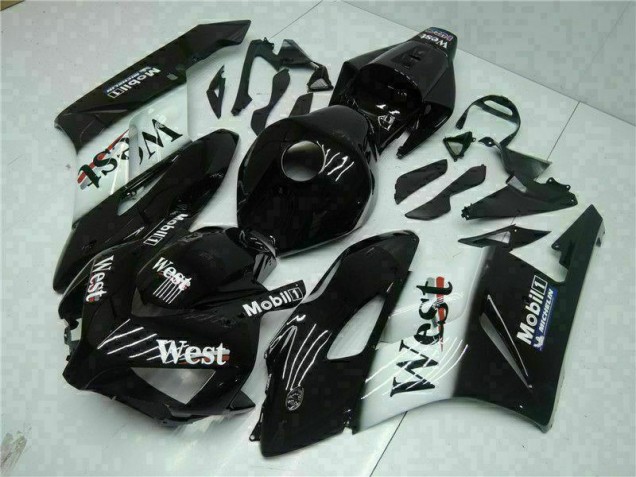 Preto West Carenagem Honda CBR 1000RR 2004-2005 Preto West Carenagem Honda CBR 1000RR 2004-2005