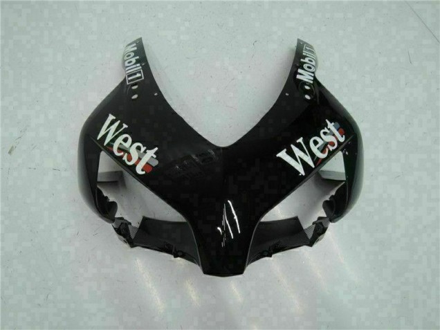 Preto West Carenagem Honda CBR 1000RR 2004-2005 Preto West Carenagem Honda CBR 1000RR 2004-2005
