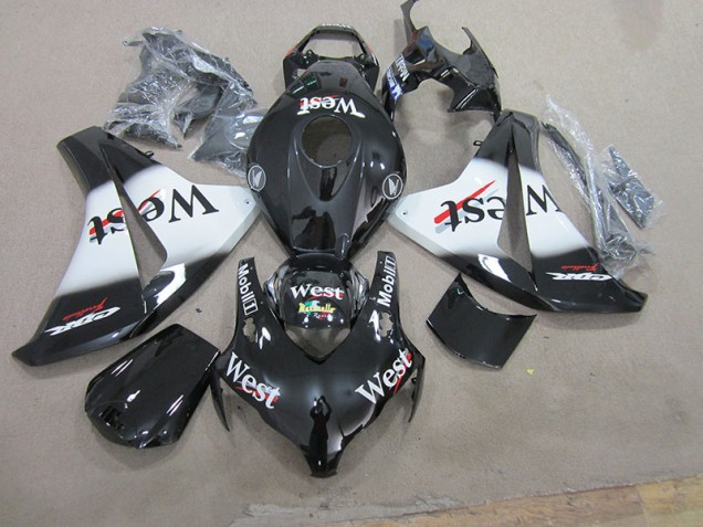 Preto West Carenagem Honda CBR 1000RR 2008-2011 Preto West Carenagem Honda CBR 1000RR 2008-2011