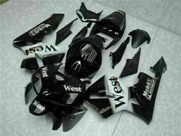 Preto West Carenagem Honda CBR 600RR 2005-2006 Preto West Carenagem Honda CBR 600RR 2005-2006