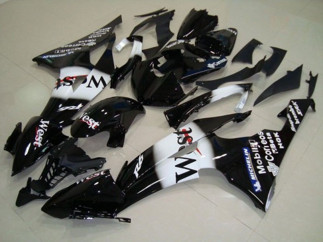Preto West Carenagem Yamaha R6 2008-2016 Preto West Carenagem Yamaha R6 2008-2016