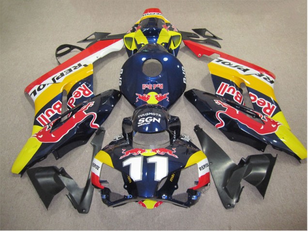 Red Bull 11 Repsol Carenagem Honda CBR 1000RR 2004-2005 Red Bull 11 Repsol Carenagem Honda CBR 1000RR 2004-2005