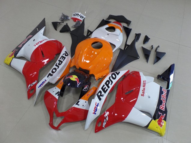 Repsol Red Bull Carenagem Honda CBR 600RR 2009-2012 Repsol Red Bull Carenagem Honda CBR 600RR 2009-2012