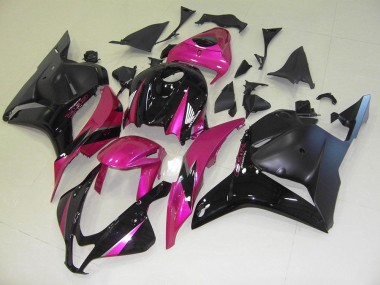 Rosa Preto Carenagem Honda CBR 600RR 2009-2012