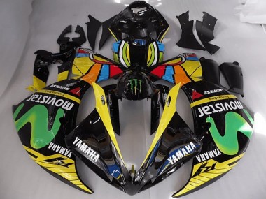 Rossi Movistar Carenagem Yamaha R1 2012-2014