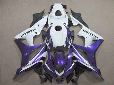 Roxo Branco Carenagem Honda CBR 1000RR 2004-2005