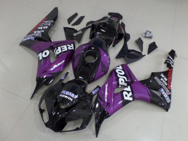 Roxo Repsol Carenagem Honda CBR 1000RR 2006-2007
