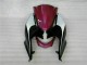 Roxo Vermelho Carenagem Kawasaki EX250 2008-2012 Roxo Vermelho Carenagem Kawasaki EX250 2008-2012