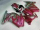 Roxo Vermelho Carenagem Kawasaki EX250 2008-2012 Roxo Vermelho Carenagem Kawasaki EX250 2008-2012
