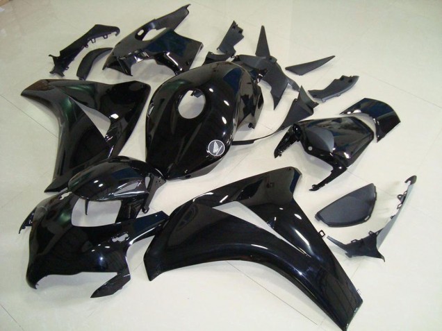 Tudo Preto & Sem Decalques Carenagem Honda CBR 1000RR 2008-2011 Tudo Preto & Sem Decalques Carenagem Honda CBR 1000RR 2008-2011