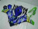 Verde Azul Carenagem Honda CBR 1000RR 2008-2011