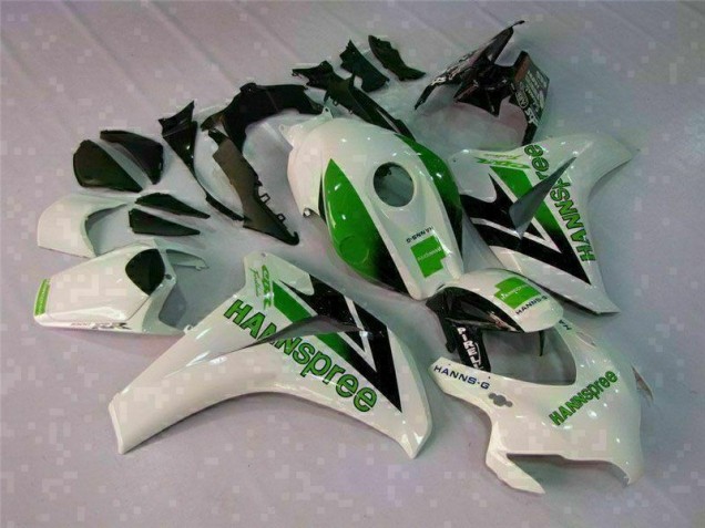 Verde Branco Carenagem Honda CBR 1000RR 2008-2011 Verde Branco Carenagem Honda CBR 1000RR 2008-2011