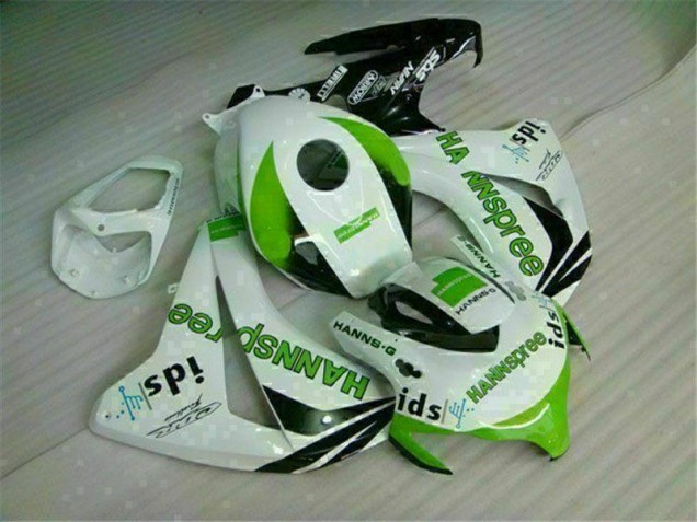 Verde Branco Kits Completo Carenagem Honda CBR 1000RR 2008-2011 Verde Branco Kits Completo Carenagem Honda CBR 1000RR 2008-2011