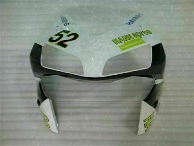Verde Branco Preto Carenagem Honda CBR 600RR 2003-2004 Verde Branco Preto Carenagem Honda CBR 600RR 2003-2004