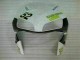 Verde Branco Preto Carenagem Honda CBR 600RR 2003-2004 Verde Branco Preto Carenagem Honda CBR 600RR 2003-2004