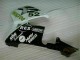 Verde Branco Preto Carenagem Honda CBR 600RR 2003-2004 Verde Branco Preto Carenagem Honda CBR 600RR 2003-2004