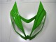 Verde Branco Preto Carenagem Kawasaki ZX6R 2013-2018