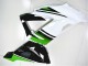 Verde Branco Preto Carenagem Kawasaki ZX6R 2013-2018