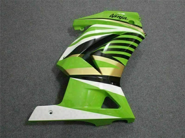 Verde Branco Preto Ninja Carenagem Kawasaki EX250 2008-2012 Verde Branco Preto Ninja Carenagem Kawasaki EX250 2008-2012