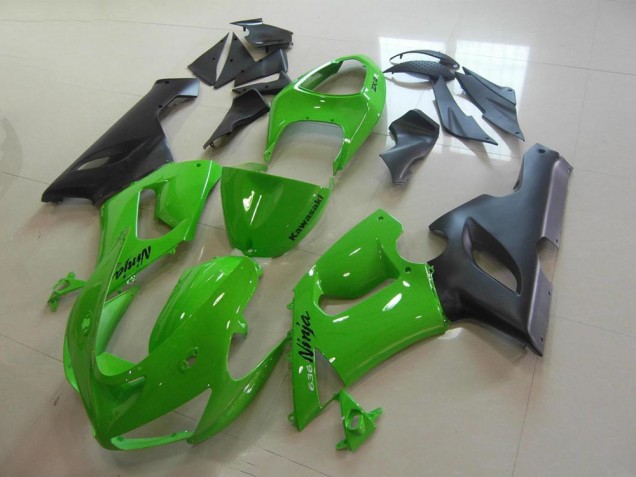 Verde Carenagem Kawasaki ZX6R 2005-2006