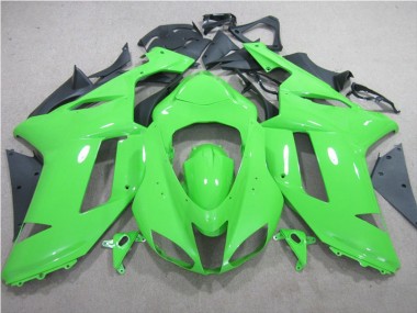 Verde Carenagem Kawasaki ZX6R 2007-2008