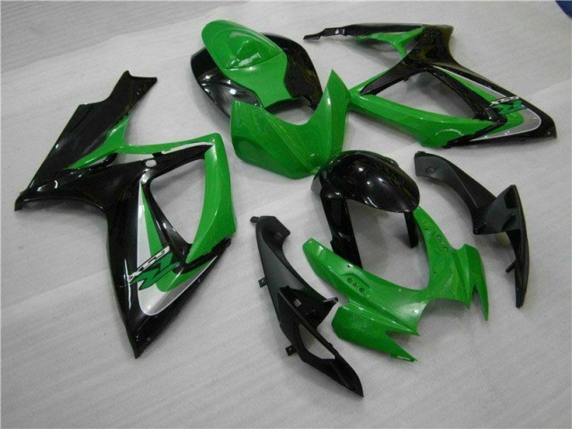 Verde Carenagem Suzuki GSXR 600 / 750 K6 2006-2007 Verde Carenagem Suzuki GSXR 600 / 750 K6 2006-2007