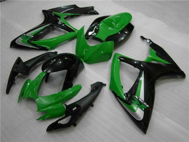 Verde Carenagem Suzuki GSXR 600 / 750 K6 2006-2007 Verde Carenagem Suzuki GSXR 600 / 750 K6 2006-2007