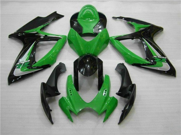 Verde Carenagem Suzuki GSXR 600 / 750 K6 2006-2007 Verde Carenagem Suzuki GSXR 600 / 750 K6 2006-2007