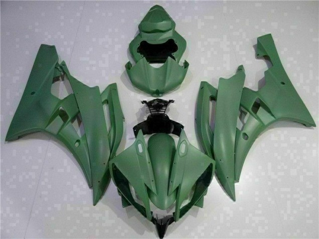 Verde Carenagem Yamaha R6 2006-2007 Verde Carenagem Yamaha R6 2006-2007