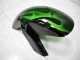 Verde Chama Carenagem Kawasaki EX650 2006-2008 Verde Chama Carenagem Kawasaki EX650 2006-2008