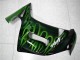 Verde Chama Carenagem Kawasaki EX650 2006-2008 Verde Chama Carenagem Kawasaki EX650 2006-2008