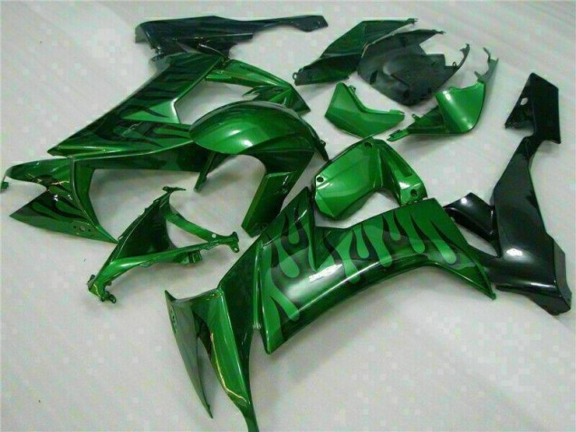 Verde Chama Carenagem Kawasaki ZX10R 2008-2010