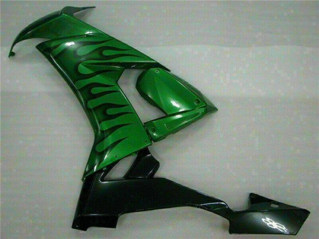 Verde Chama Carenagem Kawasaki ZX10R 2008-2010