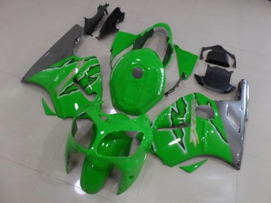 Verde Chama Carenagem Kawasaki ZX12R 2000-2001