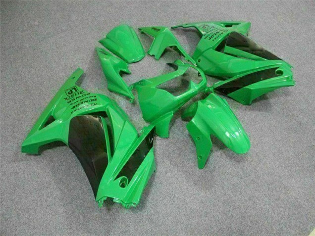 Verde Kit Carenagem Kawasaki EX250 2008-2012 Verde Kit Carenagem Kawasaki EX250 2008-2012