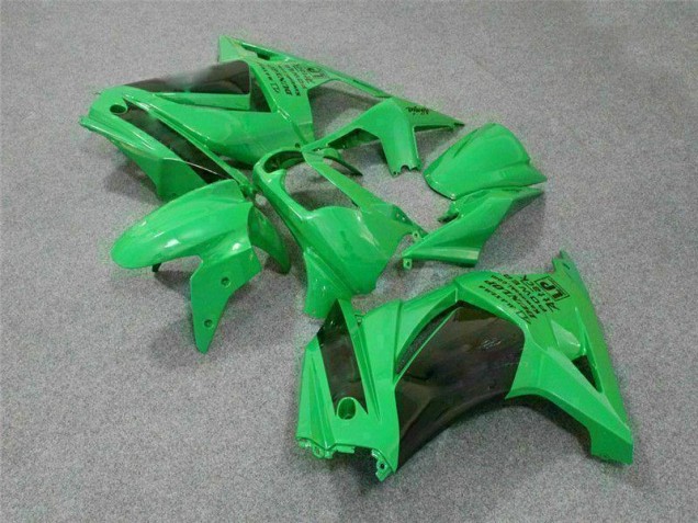 Verde Kit Carenagem Kawasaki EX250 2008-2012 Verde Kit Carenagem Kawasaki EX250 2008-2012