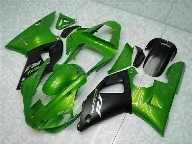 Verde Kit Carenagem Yamaha R1 2000-2001 Verde Kit Carenagem Yamaha R1 2000-2001